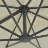 Parasol ogrodowy Cantilever z aluminiowym słupkiem 300x300 cm, piaskowy