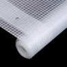 Plandeka Leno, 260 g/m², 4 x 10 m, biała
