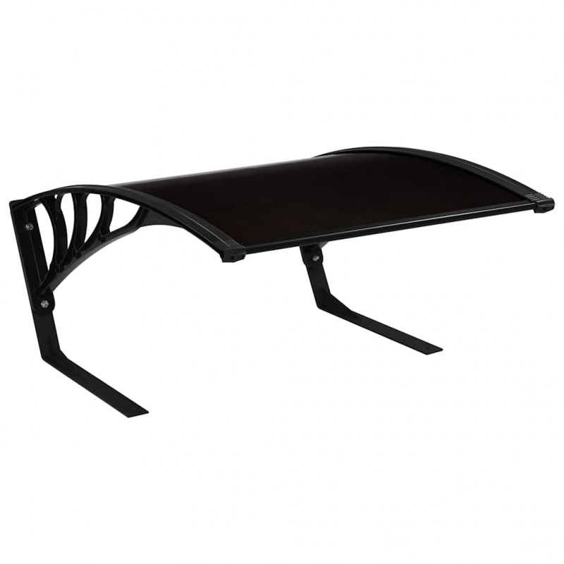 Daszek do automatycznej kosiarki, 77x103x46 cm, czarny