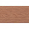 Zamienne deski ogrodzeniowe, 9 szt., WPC, 170 cm, brązowe