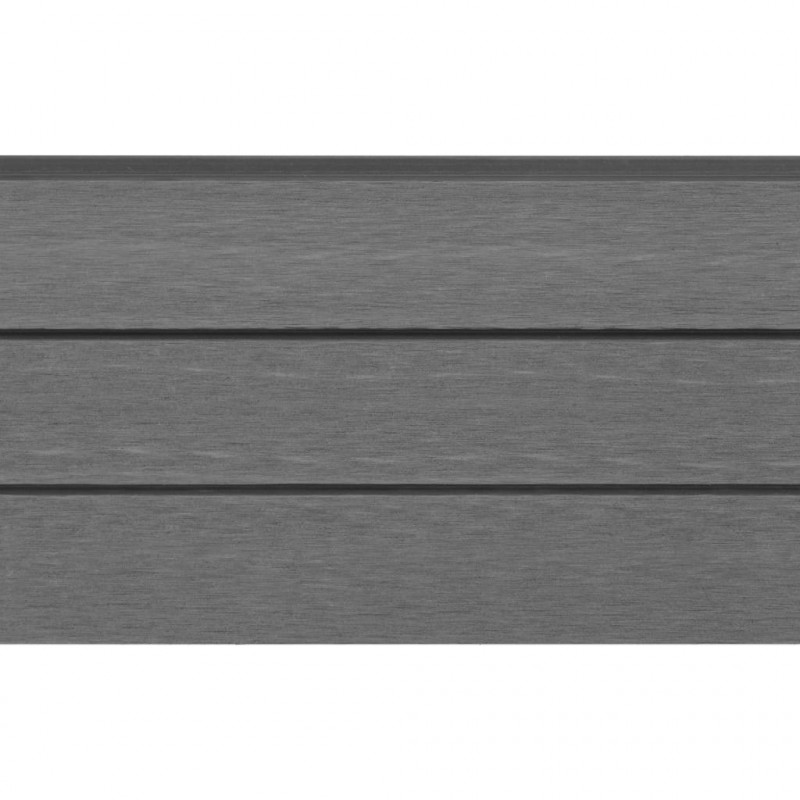 Zamienne deski ogrodzeniowe z WPC, 9 szt., 170 cm, szare