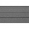 Zamienne deski ogrodzeniowe z WPC, 9 szt., 170 cm, szare