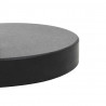 Okrągła podstawa pod parasol, granitowa, 28,5 kg, czarna