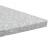 Granitowe obciążniki do parasola, 15 kg, trójkątne, szare