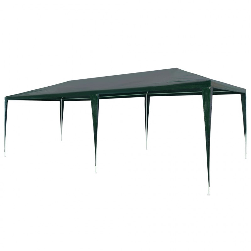 Namiot imprezowy, 3 x 6 m, PE, zielony