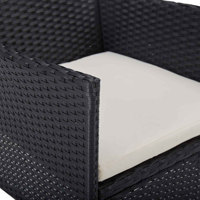 Zestaw mebli 5 pcs Czarny