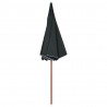 Parasol ogrodowy na stalowym słupku, 300 cm, antracytowy