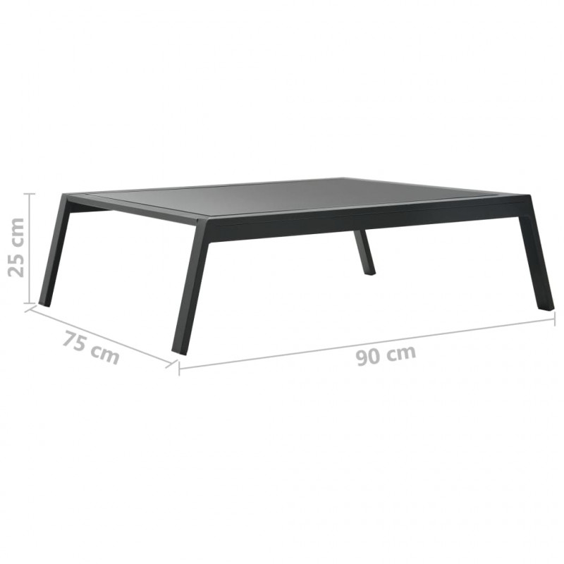 5-cz. zestaw mebli do ogrodu, poduszki, aluminium, ciemnoszary