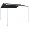 Altana/namiot ogrodowy, 3x3 m, stal, antracytowa