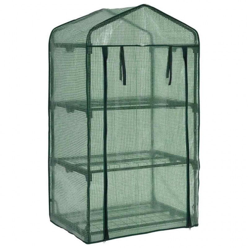 3-poziomowa mini szklarnia, 69x49x125 cm