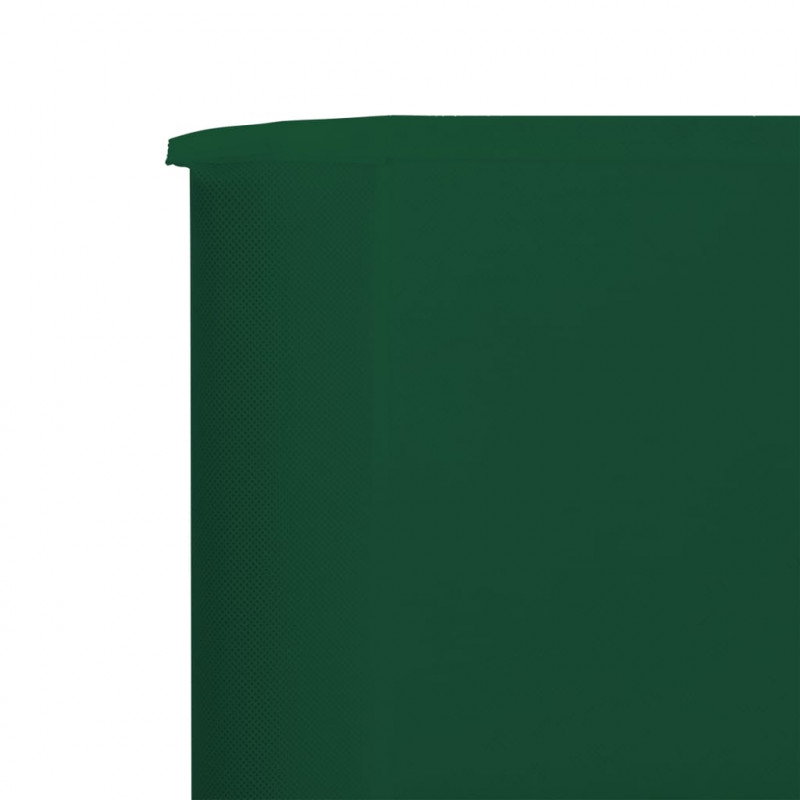 Parawan 3-skrzydłowy z tkaniny, 400x160 cm, zielony