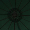 Parasol ogrodowy, wiszący, zielony, 3 m, słupek aluminiowy