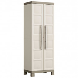 Keter Szafa z półkami Excellence, beż i taupe, 182 cm