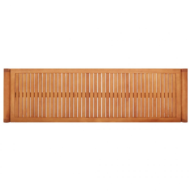 3-os. ławka ogrodowa, 150 cm, lite drewno eukaliptusowe