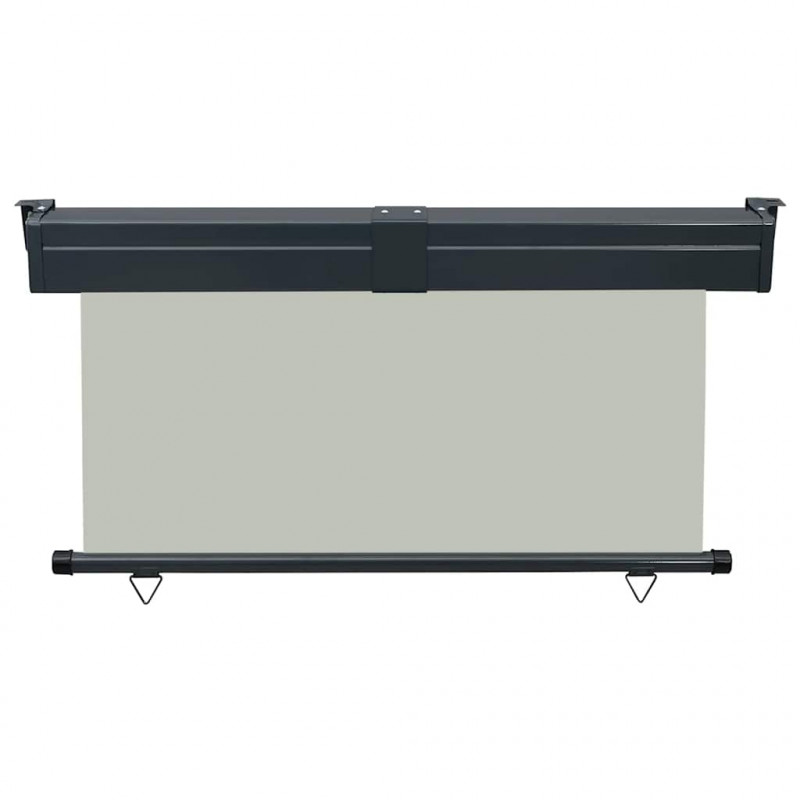 Markiza boczna na balkon, 145x250 cm, szara