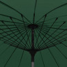 Parasol ogrodowy na słupku aluminiowym, 270 cm, zielony