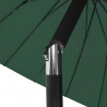 Parasol ogrodowy na słupku aluminiowym, 270 cm, zielony