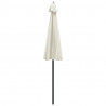 Parasol ogrodowy na słupku aluminiowym, 270 cm, piaskowy