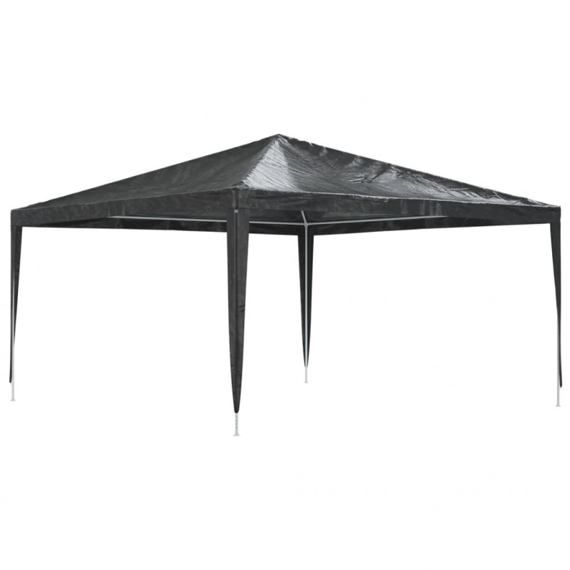 Namiot imprezowy, 4x4 m, antracytowy, 90 g/m²