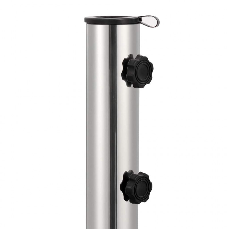 Podstawa pod parasol, granitowa, 30 kg, kwadratowa, szara