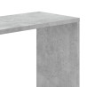 5-poziomowy regał, szarość betonu, 80,5x23,5x162,5 cm