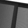 Altana ogrodowa, antracytowa, 4x3x2,5 m, aluminium i stal
