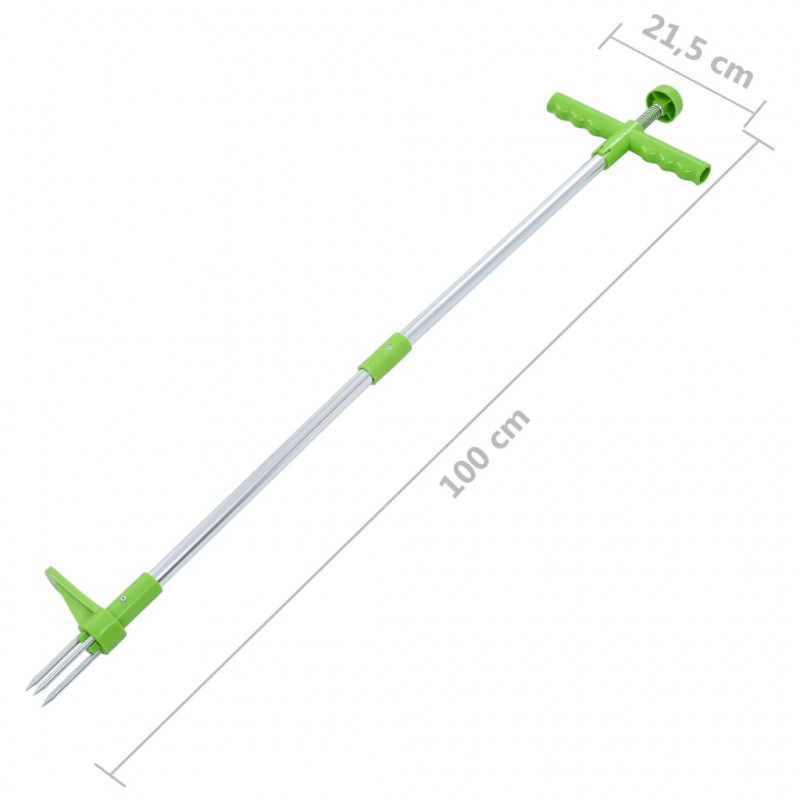 Wyrywacz do trawy, 100 cm, aluminium
