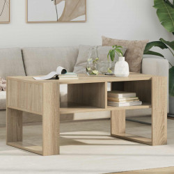 Stolik kawowy z przechowywaniem Dąb Sonoma 92 x 53 x 45 cm