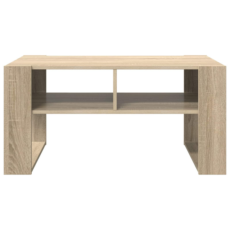 Stolik kawowy z przechowywaniem Dąb Sonoma 92 x 53 x 45 cm