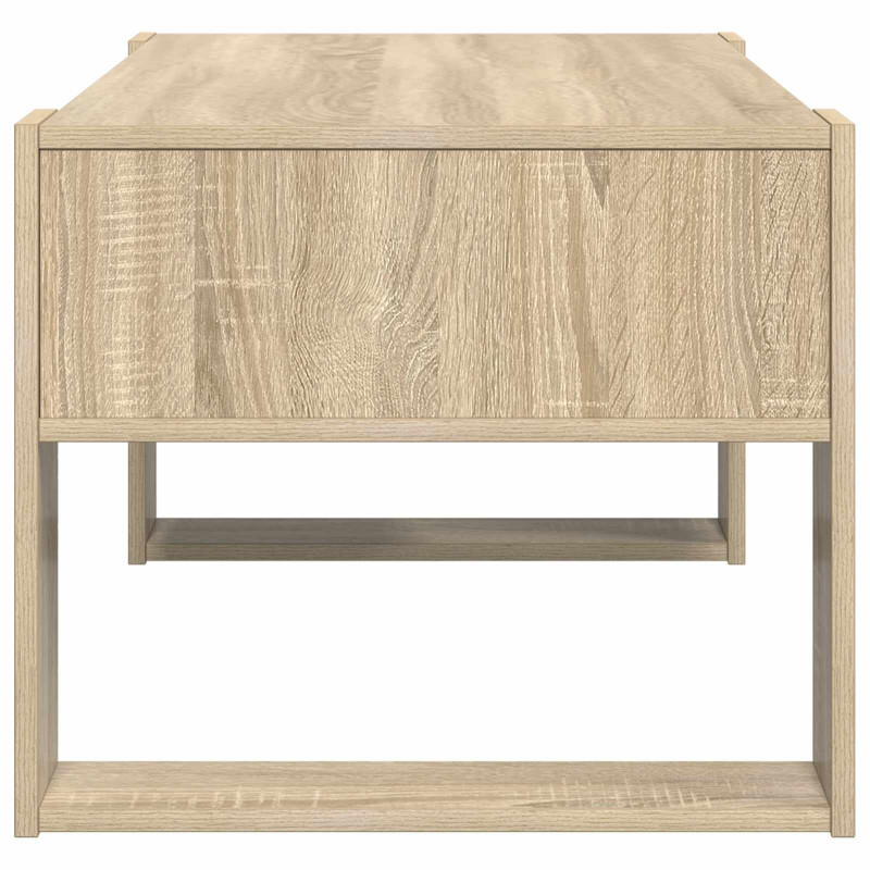 Stolik kawowy z przechowywaniem Dąb Sonoma 92 x 53 x 45 cm