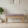 Poduszka na podłogę lub paletę, bawełna, 120x80x10 cm, taupe