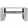 Stolik kawowy z przechowywaniem Betonowy szary 92 x 53 x 45 cm