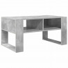 Stolik kawowy z przechowywaniem Betonowy szary 92 x 53 x 45 cm