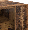 Stolik kawowy z przechowywaniem Stare drewno 92 x 53 x 45 cm