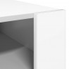 Stolik kawowy Biały 66 x 53 x 45 cm Materiał drewnopochodny