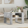 Stolik kawowy z przechowywaniem Betonowy szary 66 x 53 x 45 cm