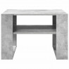 Stolik kawowy z przechowywaniem Betonowy szary 66 x 53 x 45 cm