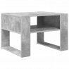 Stolik kawowy z przechowywaniem Betonowy szary 66 x 53 x 45 cm