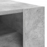 Stolik kawowy z przechowywaniem Betonowy szary 66 x 53 x 45 cm