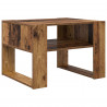 Stolik kawowy z przechowywaniem Stare drewno 66 x 53 x 45 cm