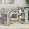 Stolik kawowy Betonowy szary 92 x 49,5 x 45 cm