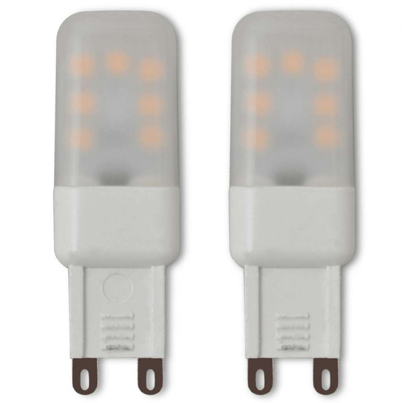 Lampa sufitowa na 3 żarówki LED G9, 120 W
