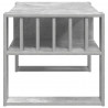 Stolik kawowy Betonowy szary 92 x 49,5 x 45 cm