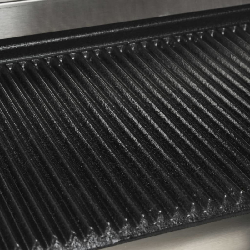 Podwójny opiekacz do panini, żebrowany, 3600 W, 57x30,5x20 cm
