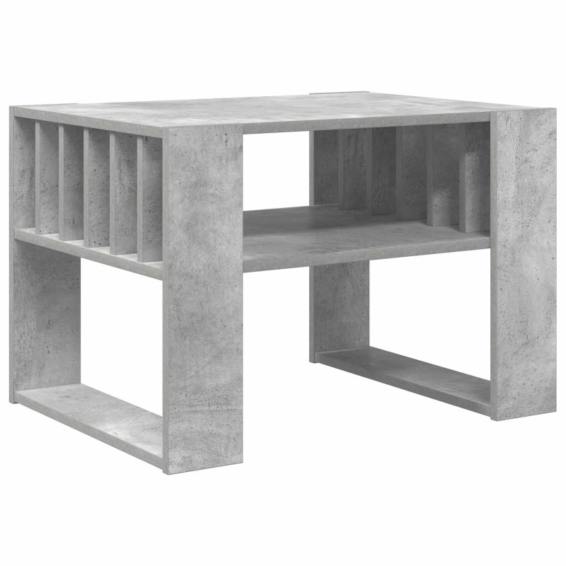 Stolik kawowy Betonowy szary 66 x 49,5 x 45 cm