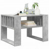 Stolik kawowy Betonowy szary 66 x 49,5 x 45 cm