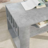 Stolik kawowy Betonowy szary 66 x 49,5 x 45 cm