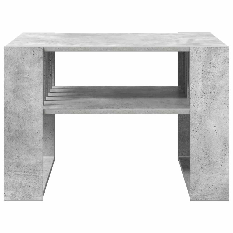 Stolik kawowy Betonowy szary 66 x 49,5 x 45 cm
