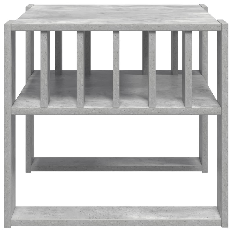 Stolik kawowy Betonowy szary 66 x 49,5 x 45 cm