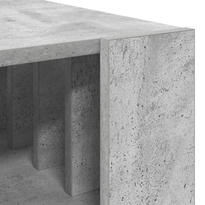 Stolik kawowy Betonowy szary 66 x 49,5 x 45 cm